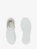Дизайнерская обувь кроссовки Повседневная обувь Кожа на шнуровке ручной работы Alexa MQ Мужская мода Платформа негабаритных кроссовок Белый Черный Роскошный бархатный замшевый mc