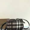 Designer Bags High Quality Mens and Womens Striped Mailman Bag Fashion Plaid Diagonal Backpack Canvas Small Square One Should