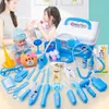 Cozinhas jogam comida 51 PCs Toys Doctor for Children Set Crianças Pretende Jogos Garotos Meninos Hospital Ferramentas de enfermagem 221202