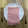 Table Napkin 10pcs Napkins Cotton Cloth 43 43cm Rustic Gauze Hanky Tea Towel Dining Place Mats Wedding Supplies Linen Home Decor