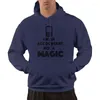 Men's Hoodies I'm An Accountant Not A Magic Hoodie Bookkeeping Account Manager Wand Gray