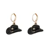 Cute Hat Shape Charm Earring Multicolor Hip Hop Style Cute Earrings for Gift Party Fashion Jewelry