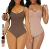 Kvinnors shapers sömlös bodysuit Shapewear Women Mage Slimming Overlact Crotch Briefs midjetränare Body Shaper Underwear 221202