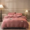 Bedding sets Winter Warm Plush Duvet Cover Thick Comfortable Coral Velvet Blanket Quilt Dual Purpose King Size Home Textile 221206