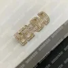 Broche de diseñador para hombre y mujer, broche clásico con letras, alfiler de traje, alfileres de vestir para mujer, broches de perlas a la moda, joyería de lujo, broche de pecho