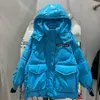 Женские траншеи Coats Корейская модная зимняя коротка Женская водонепроницаем