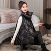 Gilets pour femmes Automne Hiver Femmes Lâche Gilet Collier Collier Filles Gilet Veste Coton Rembourré Dame Coupe-Vent Chaud Gilet 221202