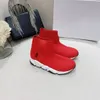 Çocuk Ayakkabı Tasarımcısı Yüksek Hızlı Çorap Gençlik Türklü Ayakkabı Moda Erkek Kız Kızlar Siyah Sneaker 2022 Atletizm Chaussures Bebek Çocuk Bebek Eğitmenleri Kırmızı Beyaz Pembe