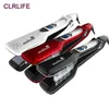 Hårrätare Clrlife Steam Straceener Brush Ceramic Flat Iron Professional Electric Comb Fast rätning 221203