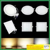 DHL Dimble Round Square LED Panel Lights NCH Infälld LED -takljus