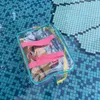 Plecaki Summer PVC Waterproof Waterproof Torba Podróż duża pojemność kolorowy wakacyjny galaretka na plażę przezroczyste torby pływackie 221203