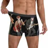 Sous-vêtements donnés sous-vêtements garçons amour bande de Force de feu quatre guitare Anime Manga hommes culottes respirant Boxer Shorts haute qualité slip