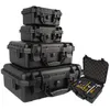 Tool Bag Box ABS Plastic Safety Equipment Instrument Case Portable Dry Box Impact Resistant WPrecut Multisize 2212023525351