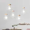 Pendelleuchten Küche 1 Stück Holz Stahl für Esszimmer Bar Eisen einzelne LED-Lampe amerikanische Laterne E27 Licht Home Beleuchtung