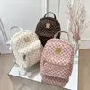 School Bags Classic Flower Backpack Women Foreign Trade Women's Korean Fashion Student Schoolbag Travelling 221203