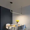 Kroonluchter moderne led plafond dimbare tafel eetkamer keuken minimalistische hanglampen huizen decor verlichting lusters luminaires 221203