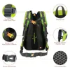 Açık Çantalar 40L Su Geçirmez Tırmanma Taktik Çekiş Seyahat Yürüyüşü Sırt Çantası Dizüstü Dirkek Daybalping Erkekler Kadın Spor Çantası 221203