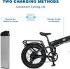 Folding Ebike 48V Batteri 14AH för E-cykel Electric Bicycle Samebike Electric Litium Ion Batterier Pack 48 V 10.4AH 12.8AH Foldbar City Bike Batteria