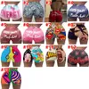 13 kleuren ontwerper vrouwen shorts yoga broek zomer mode slanke sexy tracksuits personaliseren patroon geprinte knickers leggings