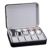 Watch Boxes Cases 61012 Slots Portable Leather Your Good Organizer Jewelry Storage Zipper Easy Carry Men 221202