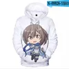 Erkek Hoodies Anime World Online Erkekler/Kadınlar Oyun Gözleri Sevimli Emilia Hoodie Uzun Kollu Sıcak Erkekler/Kızlar Günlük 3D Giyim