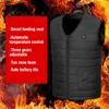 Heren Vesten Mannen Winterjas Vest Plus Size V-hals Jas Sportkleding verwarmd Vest Jas Hart Jas voor camping 221202