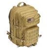 Açık çantalar taktik sırt çantası 3 gün saldırı paketi molle çanta yürüyüş kampı için askeri trekking avcılık s 221203