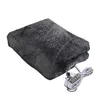 Elektrisk filt USB -uppvärmningsresor Maskin tvättbar för bäddsoffa 3 nivåer Portable Winter Warm Soft Plush Car Shawl Camping 221203