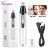 Clippers Trimmers Yblntek Electric Nose Hair USB uppladdningsbar vibrissa Razor Eyebrow Shaver Man Trimer Removal Kit 221203