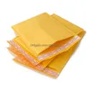 Packing Bags 11X13 Cm Yellow Cowe Bubbles Bags Shockproof Waterproof High Quality Selfadhesive Melt Adhesive Packing Bag Wholesale P Dh6Zj