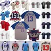 Baseball-Trikots Ronald Acuna Jr Jersey 2021 ASG 150. Patch Baby Blue Pullover Creme Grau Spieler Weiß Damen Größe S-3XL