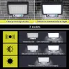 ديكورات الحديقة LED Solar Slist Wall Lamp 3 MODE MODE MOTER MOTION MOTION SESSOR Outdoor Street Security Lighting Lights 221202