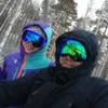 Ski Goggles LOCLE Double Layers Anti-fog UV400 Spherical Glasses ing Snow Snowboard Eyewear Brightening Lens 221203