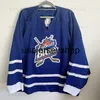 Maglia da hockey Custom Vintage Labatt Blue Baeur s cucita CCM lettere patch qualsiasi nome il tuo numero taglia S-6XL