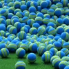 Golf Balls 50pcsbag EVA Foam Yellow Rainbow Sponge Indoor Practice Training Aid 221203