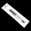 Verpakkingszakken 6 22 cm 100 stks Lot Clear White Pearl Pen Plastic Poly Packing Bag Opp verpakking Zipper Rits Retail Pakketten Sieraden Dheja