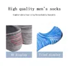 Men's Socks 5 Pairs lot Cotton Large 44 45 47 48 Non slip Silicone Invisible Boat Compression Male Ankle Sock 221202