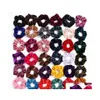 ヘアラバーバンドVEET SCRUNCHIE WOMEN GIRSS ELASTIC HAIR ROBBANDSACESSORIES GUM for Tie Ring Rope Ponytail Holder Headdress d Dhzij