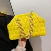 Bolsas de noite 2023 bolsas femininas de designer de luxo e bolsa grossa crossbody crossbody feminina laranja amarelo ombro embreagem