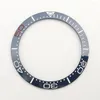 Uhr Reparatur Kits Mode Keramik Lünette Einsätze 38mm 31,5mm Tief Blau Fall Ring Modifikation Ersetzen Teile Slopping sub