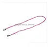 Brillenketens retro kralen koorden bril ketting mode mode dames zonnebril accessoires etnische stijl lanyard hold banden drop levering dhdqr