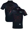 2022 novo terno de corrida moto lapela camisa polo roupas equipe macacão manga curta camiseta masculina personalizada