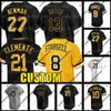 Beyzbol Formaları 21 Roberto Clemente Beyzbol Forması 27 Kevin Newman Pirates Bryan Reynolds Willie Stargell Anthony Alford Pittsburgh KeBryan Hayes Oneil