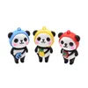 Cartoon Panda Portachiavi Ciondolo Portachiavi in PVC Portachiavi Accessori moda Portachiavi