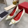 Chaussures de créateurs talons femmes pompes en cuir véritable noir mat marque de mode talon mariage femmes