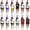 디자이너 트랙 슈트 여성 2 피스 바지 조깅하는 집 세트 홈 옷 캐주얼 긴 소매 문자 패턴 인쇄 티셔츠 레깅스 77 색
