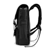 Backpack Waterproof PU Male Casual Computer Bag Duża możliwość podróży biznesowej Student School Bag Fashion Retro Knapsack #955