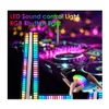 Night Lights App LED Strip Night Light RGB Sound Control Activated Music Rhythm Ambient Lamps Pickup Lamp f￶r bil Family Party Otpep
