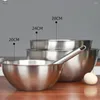 Миски из нержавеющей стали миска салат Салат Антикальд Кухонный кухонный суп для выпечки яиц
