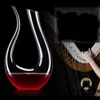 Hip Flasks Main Cristal Rouge Vin Whisky Decanter Verseur Verre Brandy Decant Set Jug Bar Champagne Bouteille D'eau Verres À Boire Cadeaux 221206